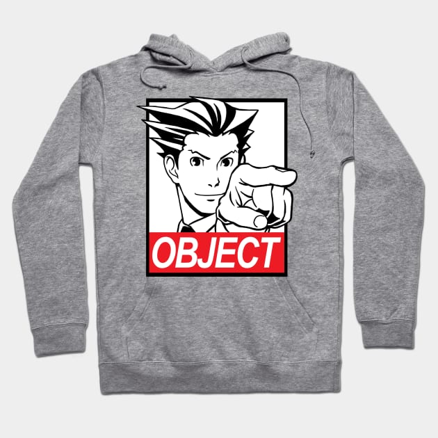 OBJECT! Phoenix Wright Hoodie by spookyruthy